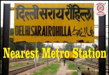 Sarai Rohilla Nearest Metro Station