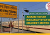 Anand Vihar Railway Station Nearest Metro